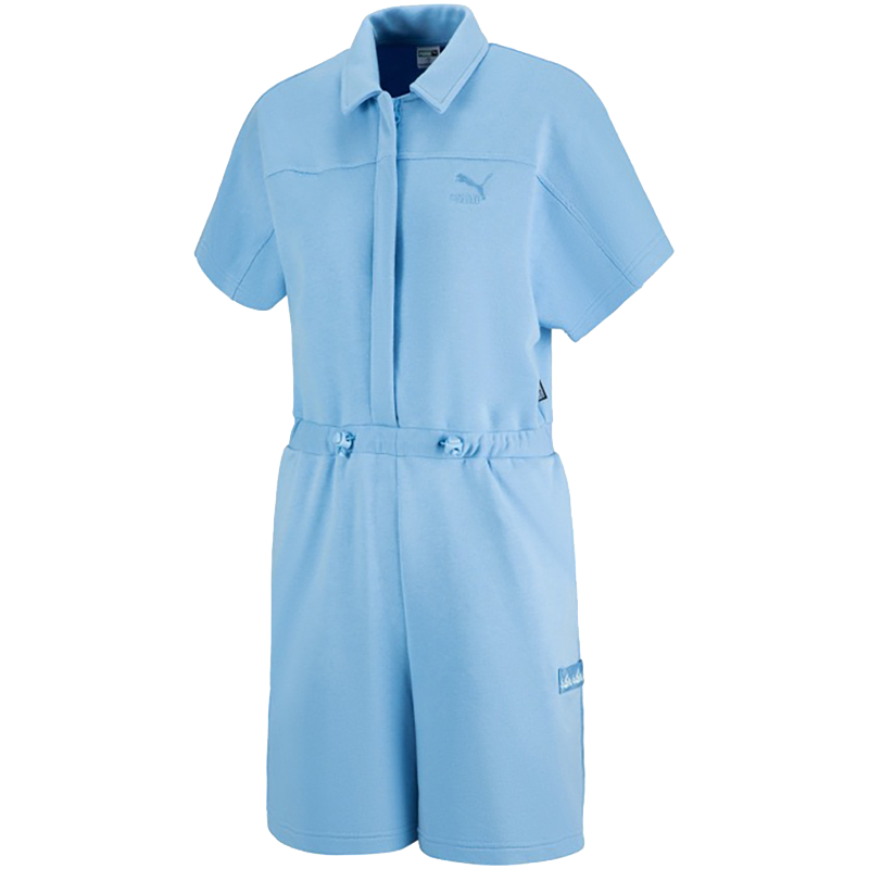 Puma彪马 女款 2023年夏新款潮流复古舒适休闲连衣运动短裤621935-93