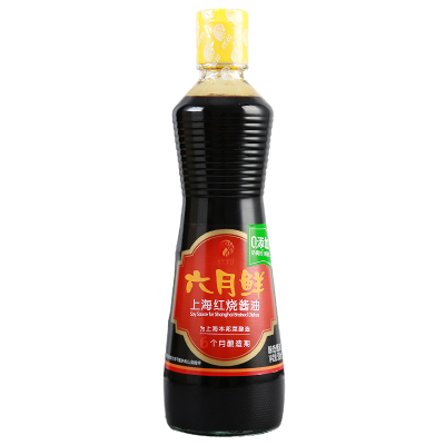 欣和酱油六月鲜上海红烧酱油500ml老抽调味上色