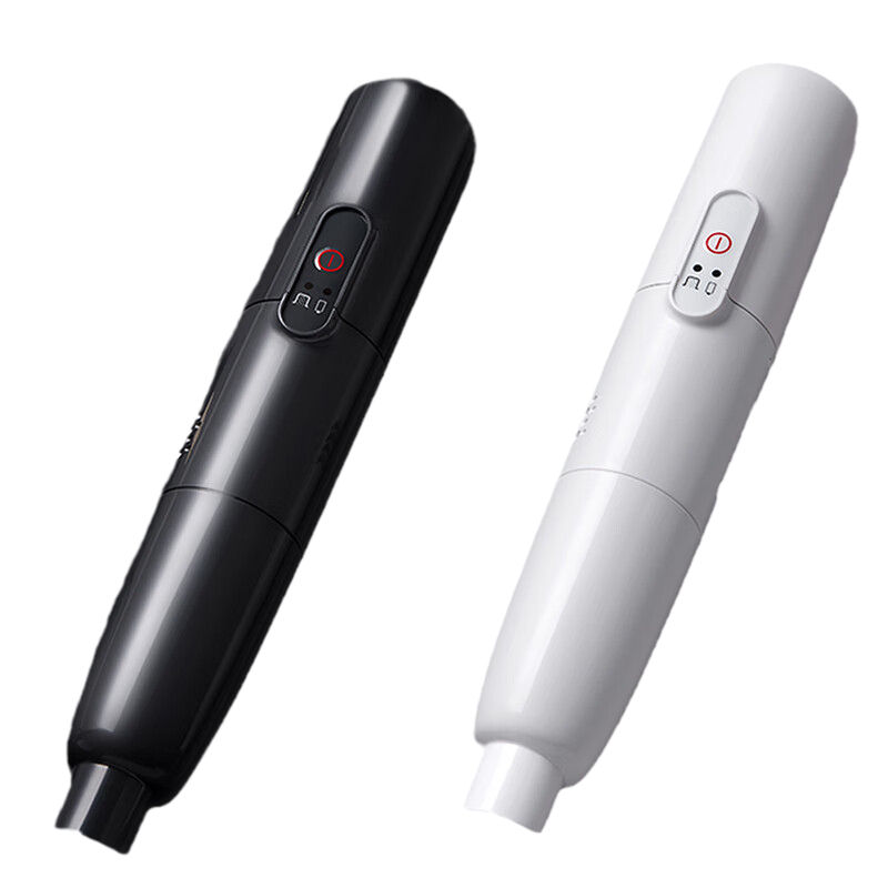 松下 (Panasonic)车载吸尘器无线手持车用除尘小型大吸力15000PA真空度USB充电 MC-H6H 暗夜灰