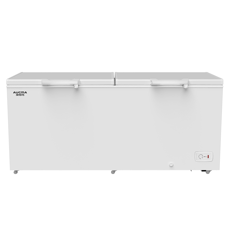 澳柯玛(AUCMA)商用卧式大容量冰柜 冷藏冷冻转换顶盖门 批发雪糕冷柜低温-26℃ BC/BD-730SNA