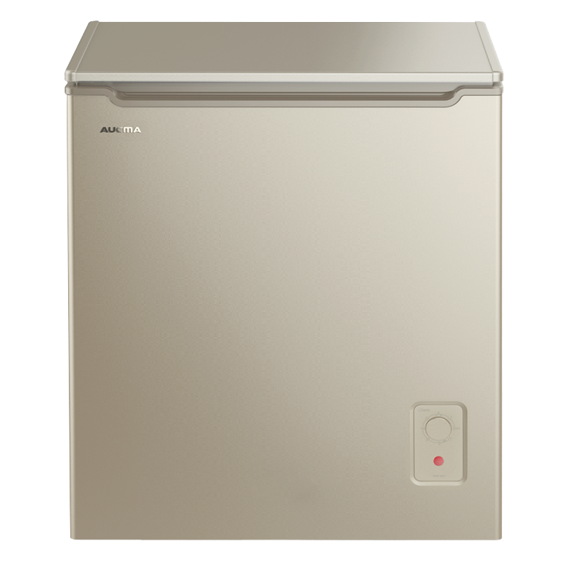 澳柯玛(Aucma) 147升 冰柜家用小型冷柜/冰吧 冷藏冷冻转换 顶开门迷你单温卧式 BC/BD-147HX
