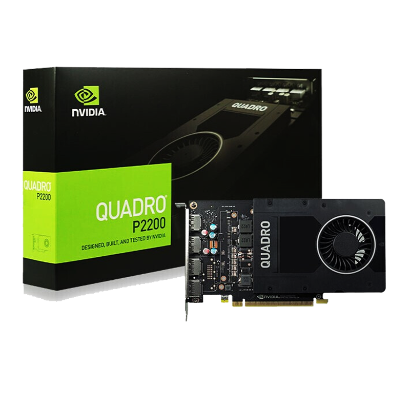 丽台(LEADTEK)NVIDIA Quadro P2200 5G GDDR5X图灵构架3D专业渲染显卡视频剪辑后期 原厂盒装