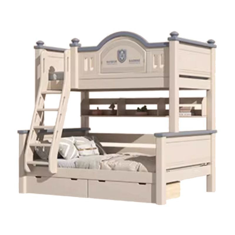 兰秀家居 上下床实木双层床男女孩组合子母床经济型上下铺两层高低儿童床