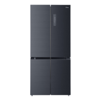 美的(Midea)MR-458WUSPZE 458升十字对开四门嵌入9分钟急速净味全舱净化风冷无霜变频智能60厘米电冰箱