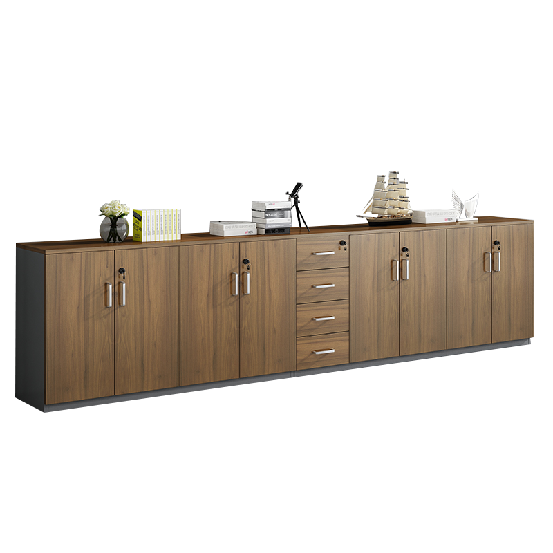 洛苏通盛办公室矮柜储物柜文件柜8门4抽屉