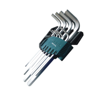 世达(SATA)9件铬钒钢特长内六角扳手组套 内六角螺丝刀扳手 09103A 1套(2套起订)