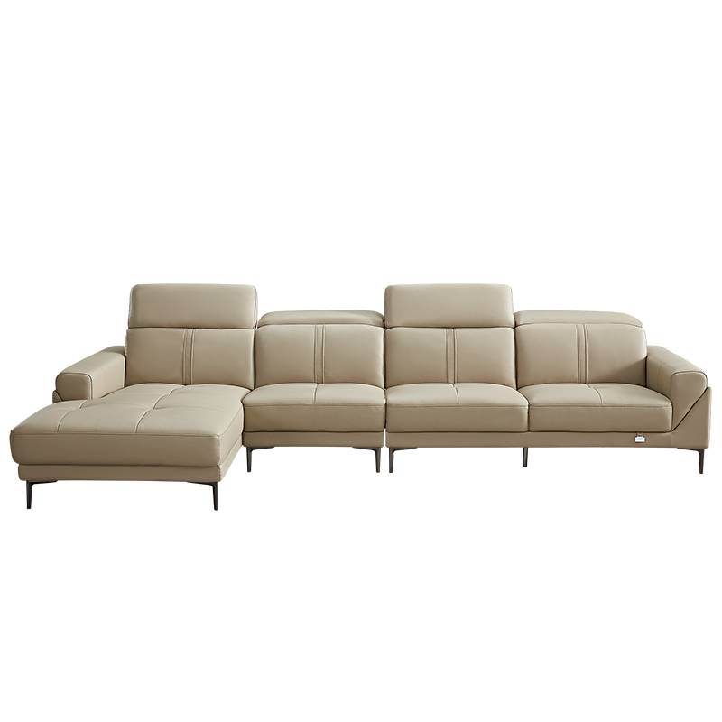 其他店消化全友家居现代轻奢牛皮沙发 进口头层牛皮沙发实木内架客厅家具 102582