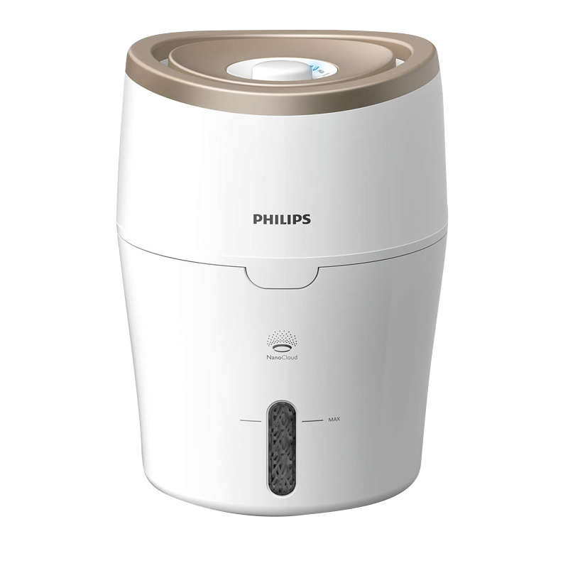 飞利浦(Philips) 加湿器 纳米无雾 家用办公室空气加湿器 卧室大功率 落地加湿 上加水HU4816/00