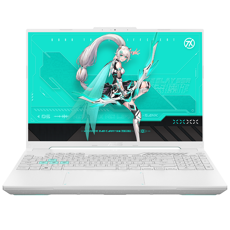 华硕天选5 Pro 14核酷睿i7 16英寸电竞游戏本 笔记本电脑(i7-13650HX 16G 1T RTX4060 16:10 2.5K 165Hz高色域)青