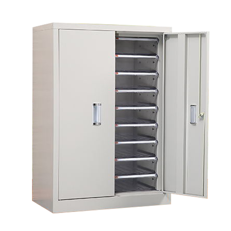 珩逸文件柜抽屉式票据多层分类箱档案柜合同资料架烘焙收纳样品柜带门18抽柜