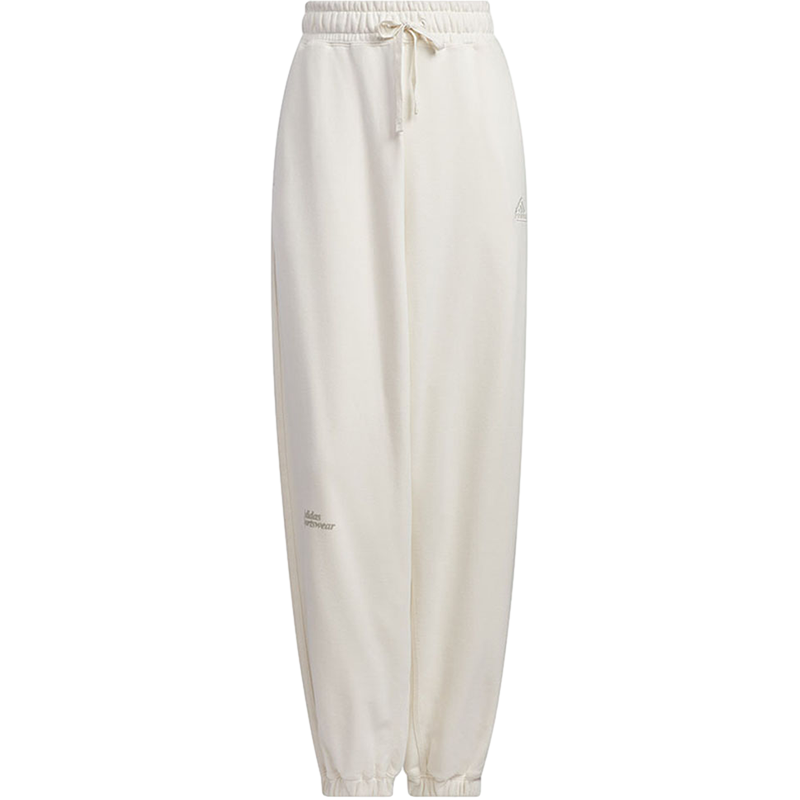 阿迪达斯女子运动卫裤冬季新款针织透气束脚跑步休闲长裤 IM8854