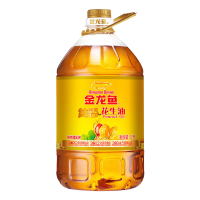 金龙鱼纯香花生油5L大桶装家用厨房炒菜烹饪压榨植物油食用油
