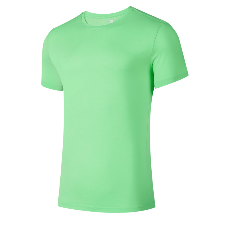 乔丹 针织短袖T恤衫 夏季新款针织短袖T恤衫男款短袖T恤KHS23221355 极光绿 M-3XL(件)