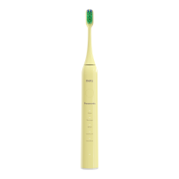 松下(Panasonic) 电动牙刷 成人电动牙刷 声波震动电动牙刷 生日礼物送男女友 EW-DC01-Y(柠檬黄)