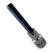 凯希捷 12.5MM系列加长六角旋具套筒 KXJHL128