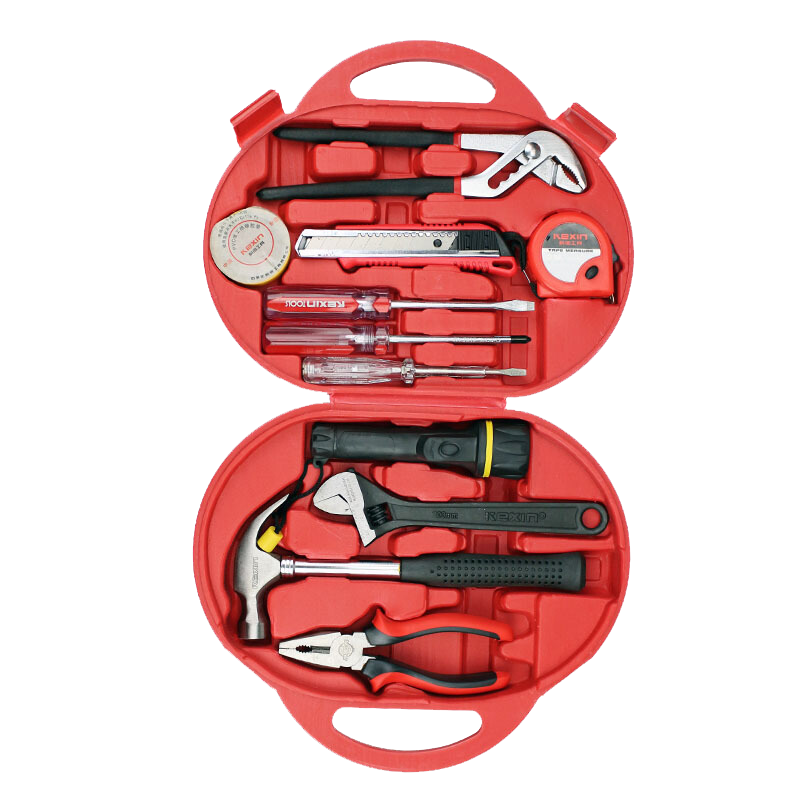 科信(kexin) 12件工具箱套装 家居维修组套 工具组套 KX9012 1套