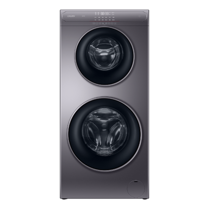 海尔(Haier)14公斤子母洗衣机滚筒全自动 母婴双子分区洗衣机洗烘一体 儿童内衣洗 家用大容量 除菌螨4+10公斤