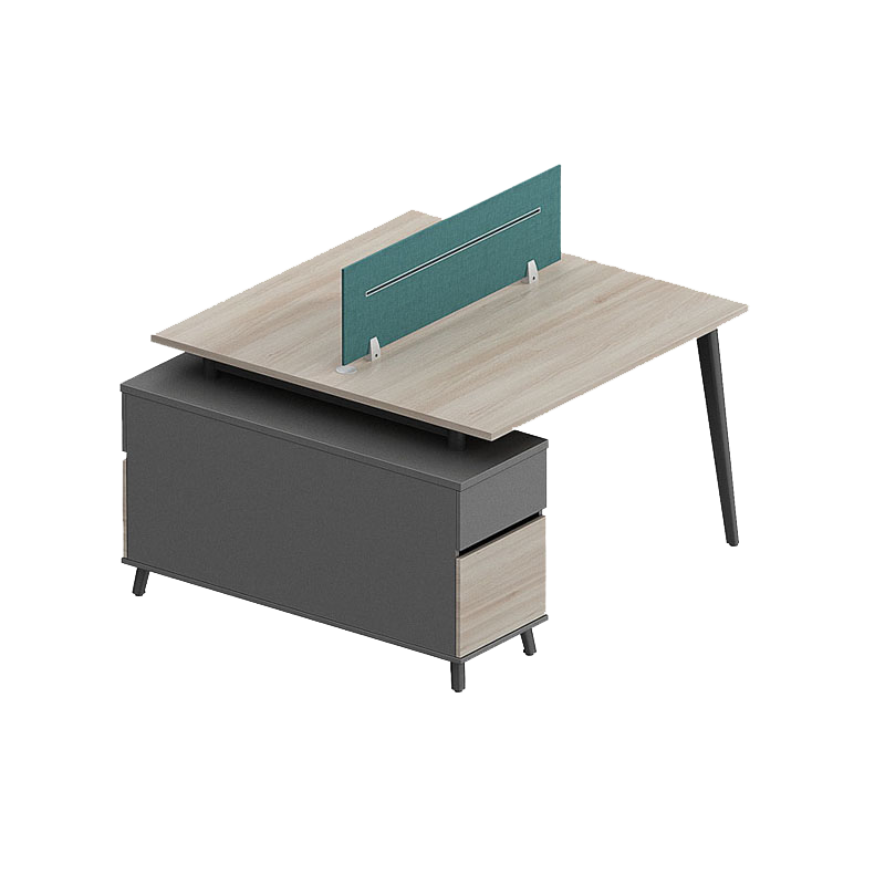 东业家具 办公屏风桌1.4米屏风工位桌子