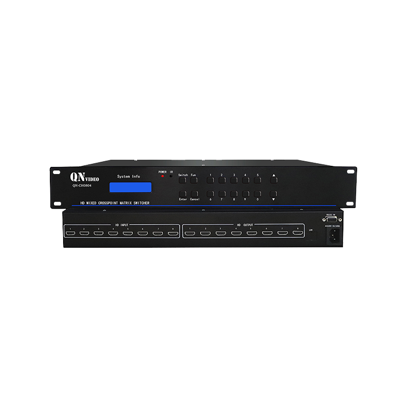 启诺QN-HH0808 8进8出HDMI矩阵