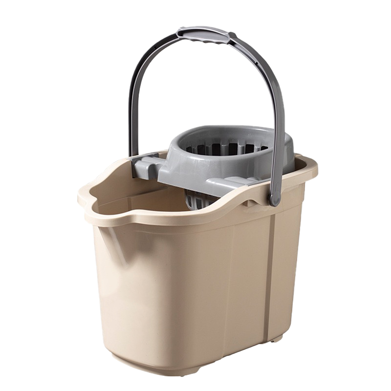 瑞珪 塑料拖布桶 米色