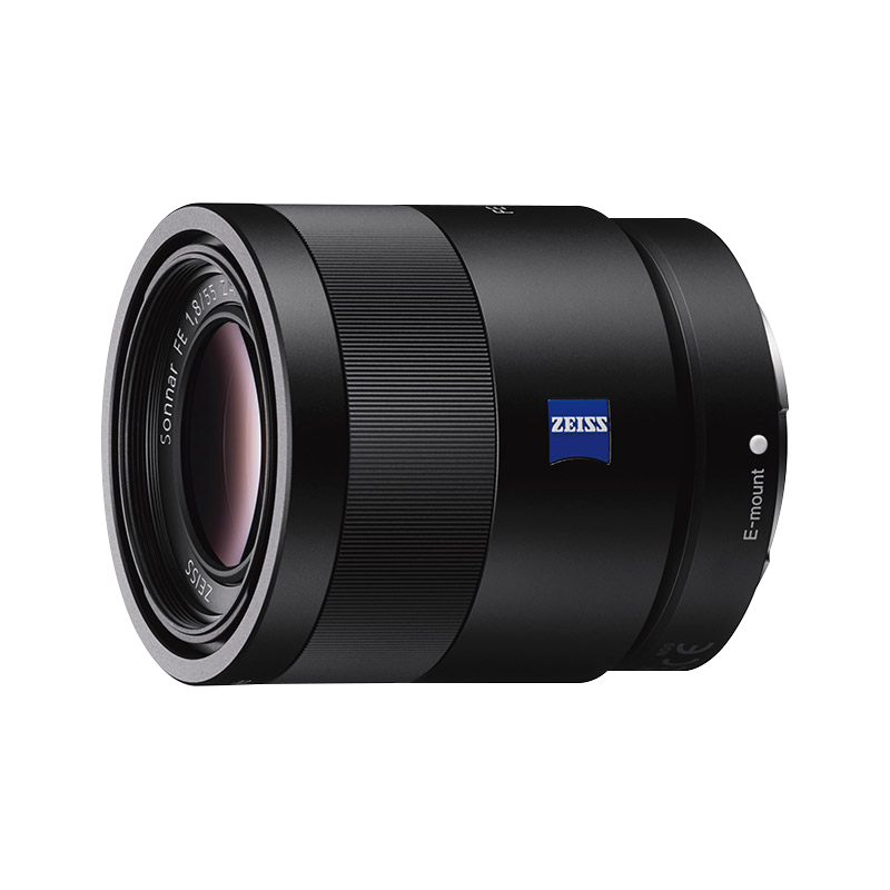 索尼(SONY)Sonnar T* FE 55mm F1.8 ZA 蔡司全画幅标准定焦镜头 (SEL55F18Z)