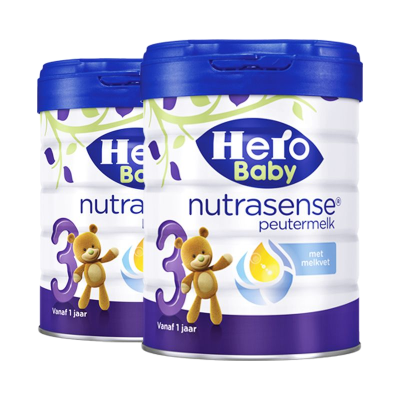 原装进口荷兰美素Hero Baby白金版天赋力婴幼儿牛奶奶粉3段