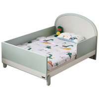 下架全友家居儿童床简约现代卧室1.5米单人床1.2米儿童护栏床121379