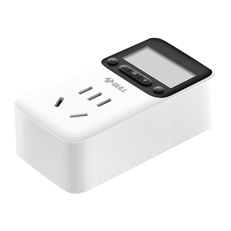 公牛(BULL) GND-1 智能定时器插座 一位五孔电源插座/无线插排/接线板(需在0度以上环境使用)