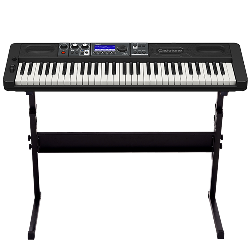 CASIO卡西欧电子琴CTS500金属机身蓝牙键盘演奏教学娱乐款61键电子琴