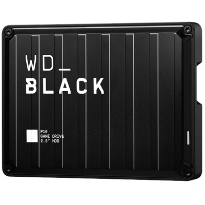 西部数据(WD)4TB 移动硬盘 P10 游戏高速存储大容量机械硬盘ps5/xbox拓展外接外置手机笔记本电脑