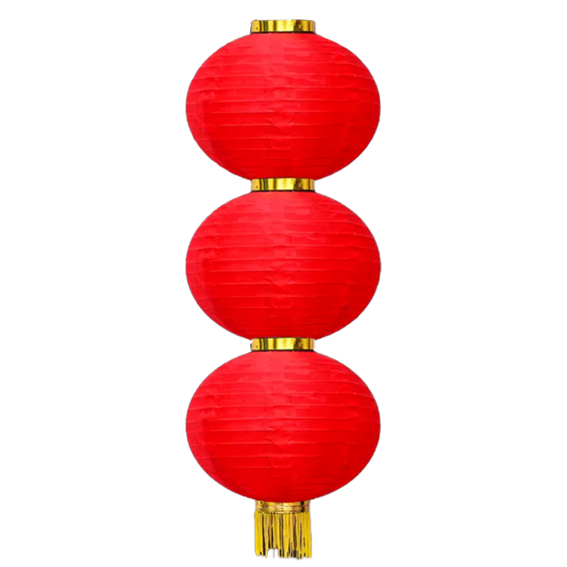 锦瑞星连串灯笼优质10寸5连/个