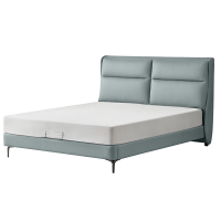 新品顾家家居现代简约皮床储物床卧室床主卧大床婚床真皮床8058 \30天发货