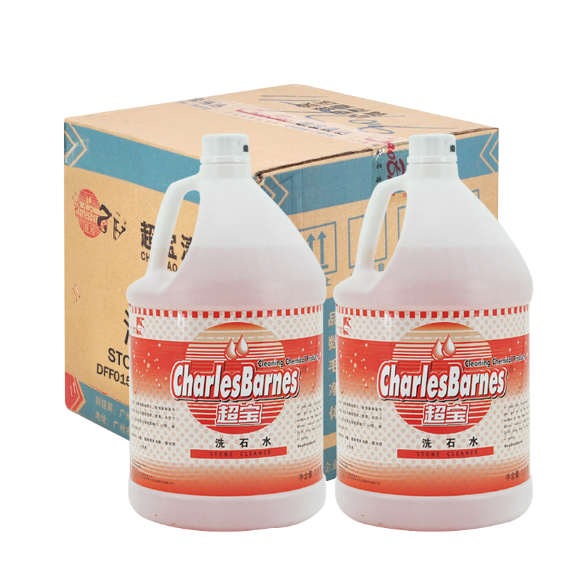 江莱 洗石水 大理石瓷砖外墙清洁剂 3.8L*4瓶