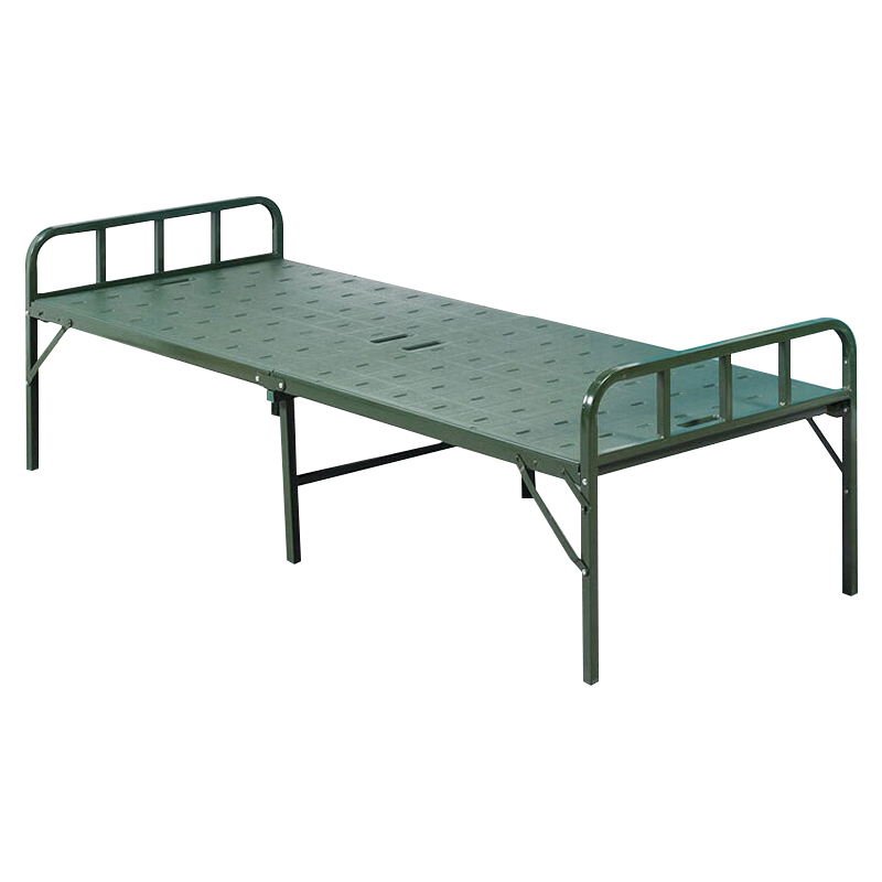 初嘉(CJ) 塑钢折叠床行军床户外单人床训练午休床