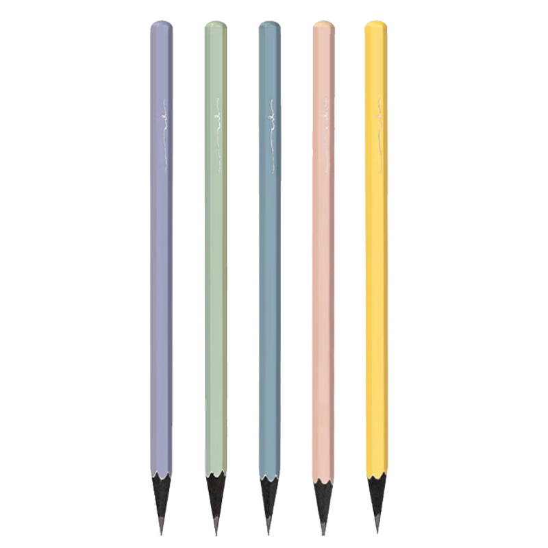 华翊诚 铅笔小学生考试专用一年级无毒幼儿园儿童2B铅笔不断芯六角绿杆书写素描