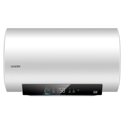 Leader海尔智家出品电热水器60升2200W速热家用一级能效健康净水洗自动关机智能防冻大屏数显安全防电墙DN301白
