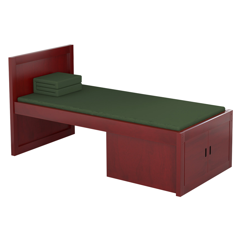 初嘉(CJ)单人床单层床木质公寓宿舍床营区家具单人床 A款