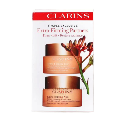 Clarins娇韵诗弹簧焕颜系列组合套装日霜50ml+晚霜50ml弹簧霜套盒礼盒 弹簧两件套