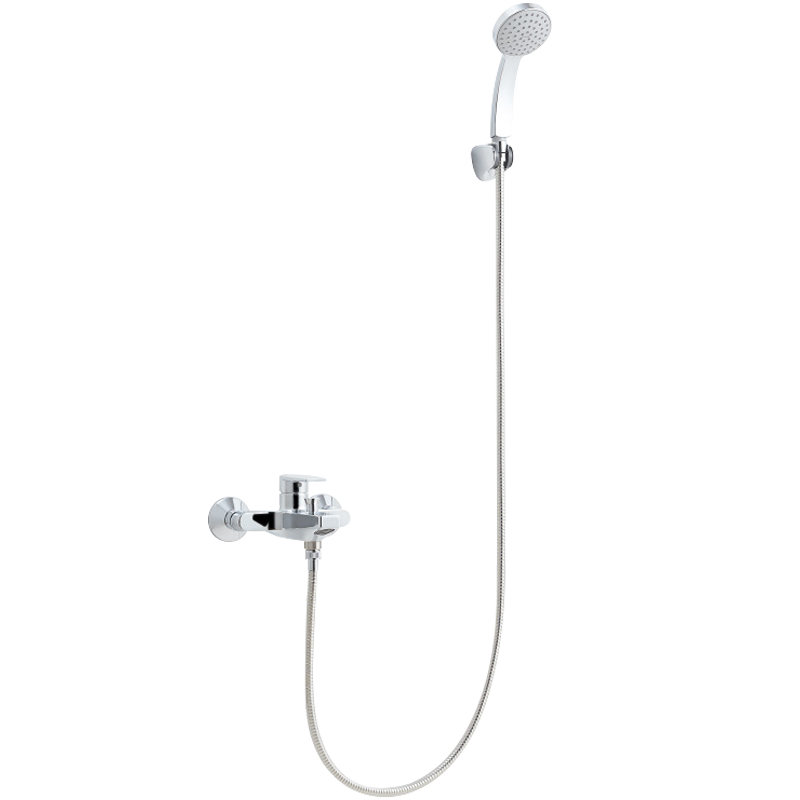 科勒韬立淋浴器浴缸入墙式冷热水手持花洒龙头套装挂墙式74036