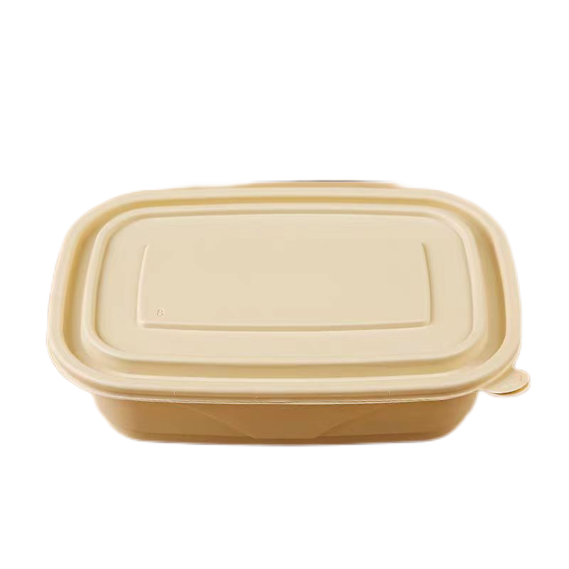 金胜星 一次性降解双层餐盒 1350ml 玉米淀粉 100套/箱