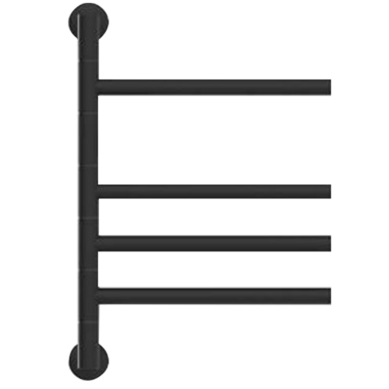 科勒家用浴室折叠电加热毛巾杆烘干置物架可旋转浴巾架黑白29355