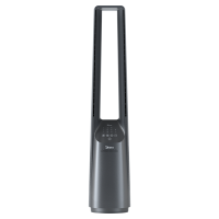 美的(Midea)无叶风扇/电风扇AMS150E-TM蓝色净化风扇家用低音智能空气净化无扇叶卧室落地扇双效深净化体贴控风