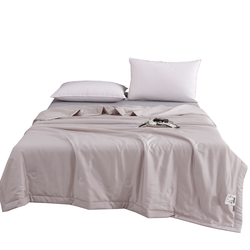 汉司家纺 200*230cm 天丝柔软丝滑水洗夏被空调被 1.00 件/条(计价单位:条)米灰