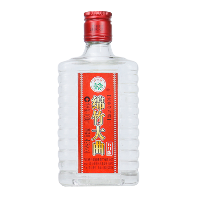 剑南春 绵竹大曲五谷版小酒42度100ml*12瓶光瓶 浓香型白酒