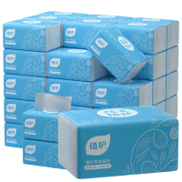 植护蓝抽2.0大包抽纸原木亲肤抽纸4层柔厚*100抽/包面巾纸