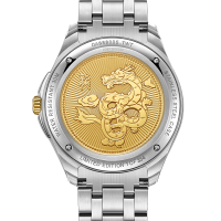 专柜同款飞亚达生肖龙特别款18K金真钻月相机械男表礼物GA888005.TWT