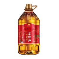金龙鱼食用油 菜籽油 外婆乡匠心臻选菜籽油5L家用油年货送礼