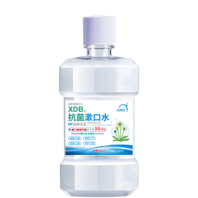 洗得宝抗菌漱口水168ml清新口气杀灭细菌
