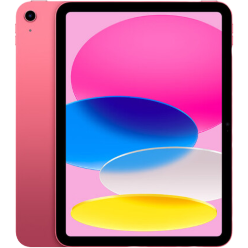 Apple iPad 10代 10.9英寸平板电脑 2022年新款(64GB WLAN版/A14芯片/1200万像素/iPadOS MPQ33CH/A) 粉色