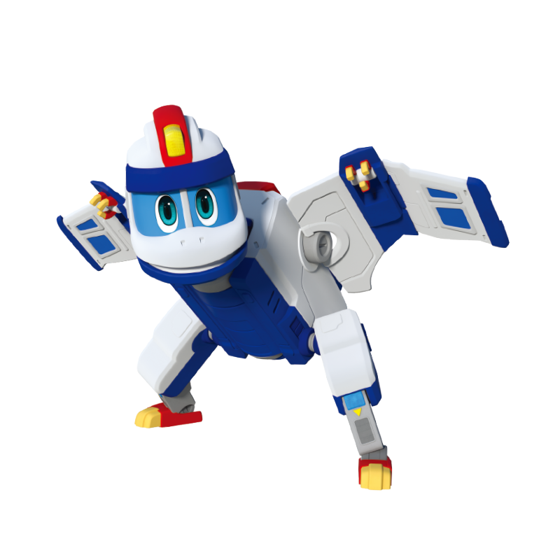 奥迪双钻 超级飞侠玩具乐迪包警长酷飞小爱淘淘米莉金刚酷雷大号变形机器人儿童玩具 实惠两只装米克 圆圆